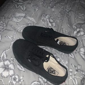 black vans